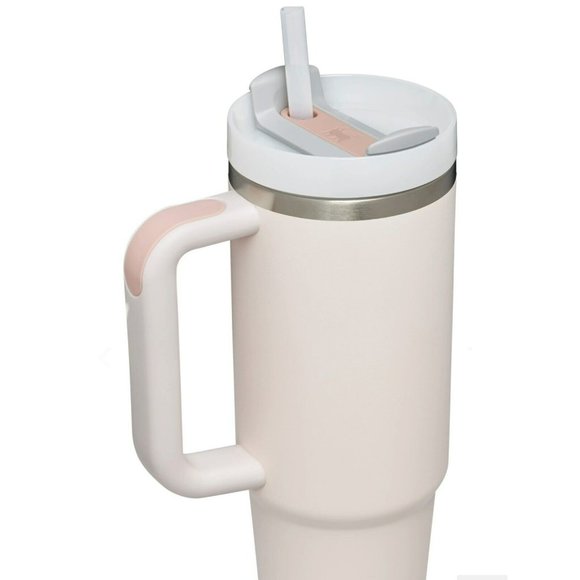 New Stanley The Quencher H2.0 Flowstate Tumbler 30 oz Rose Quartz - SHIPS FAST! - Picture 5 of 7